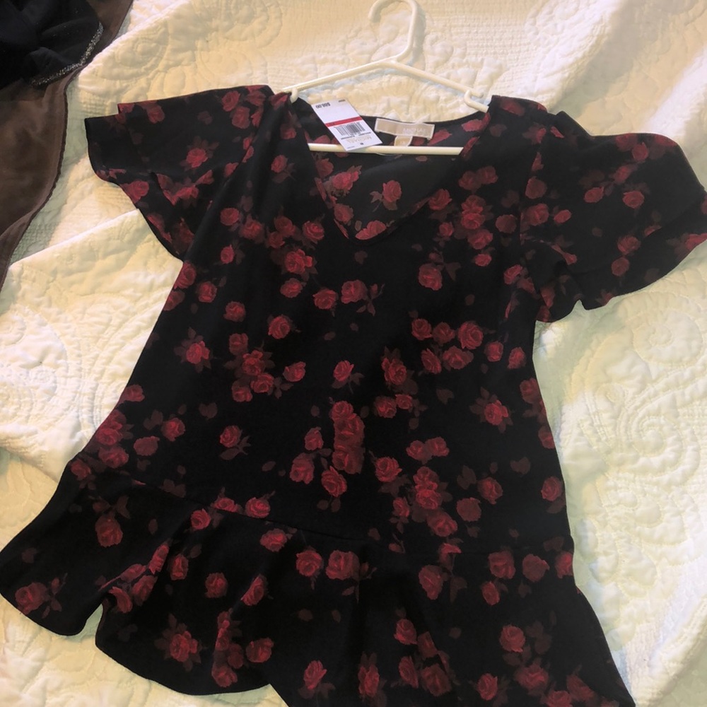 Michael Kors peplum top size xs unworn